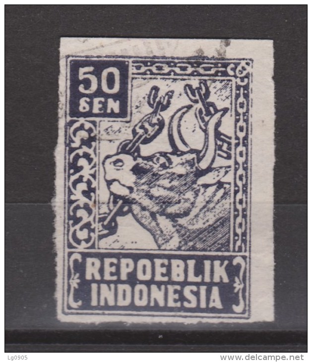 Indonesia Indonesie JAVA And MADOERA Nr. 34a Used ; Japanese Occupation Japanse Bezetting - Indonesië