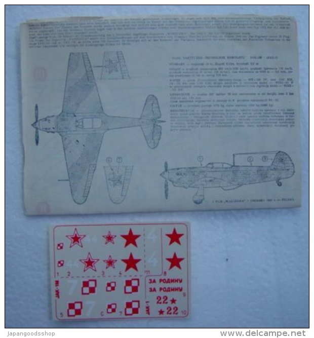 Jak-1M 1/72 ( Mikro72  Made In Poland ) - Vliegtuigen