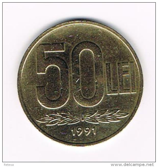 °°° ROEMENIE  50  LEI  1991 - Roumanie