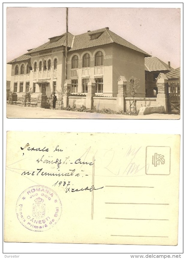 Romania - Scoala Din Danesti Jud. Ciuc, Azi Harghita - Anul 1937 - Romania