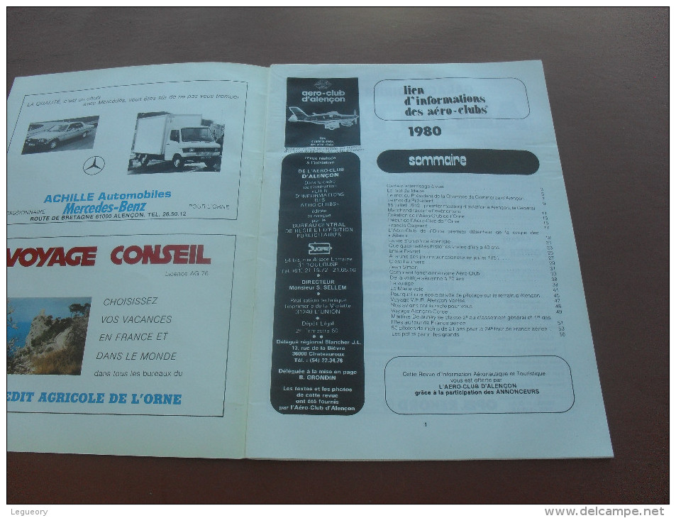 Aero Club D'Alençon   1980 - AeroAirplanes