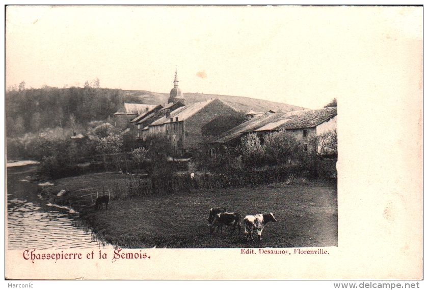 CHASSEPIERRE Et La SEMOIS - Belgique - Village Et Eglise - Chassepierre