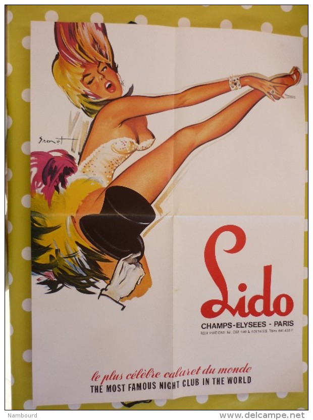 Lido Revue Cocorico Programme et affiche réversible