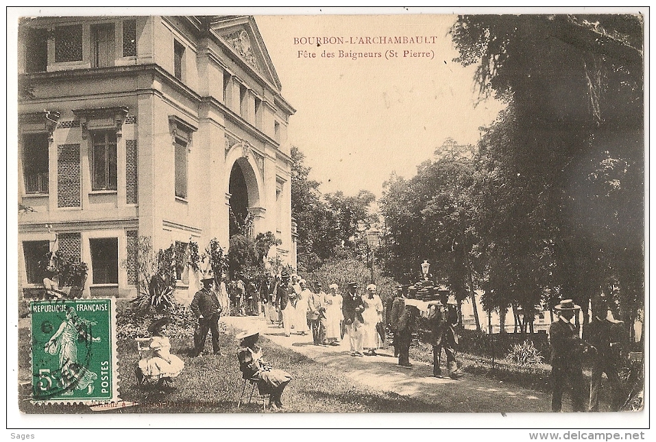 03 - BOURBON L&acute; ARCHAMBAULT - FETE DES BAIGNEURS  (ST PIERRE ) - Bourbon L'Archambault