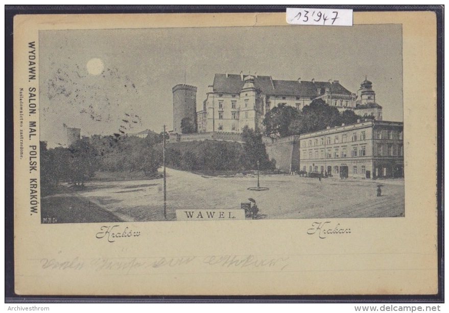 Krakow Wawel - Wydawn. Salon. Mal. Polsk. Krakow - 1899 (13´947) - Pologne