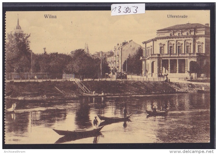 Wilna - Vilnius - Uferstrasse  (13´953) - Lettonie