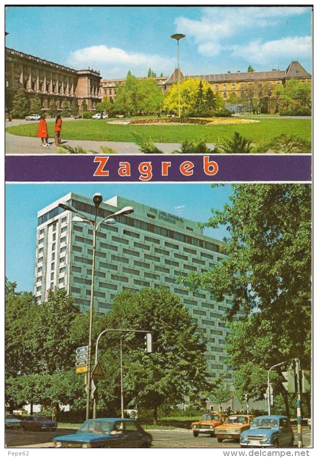 Zagreb-edifice-parc-cpm - Joegoslavië
