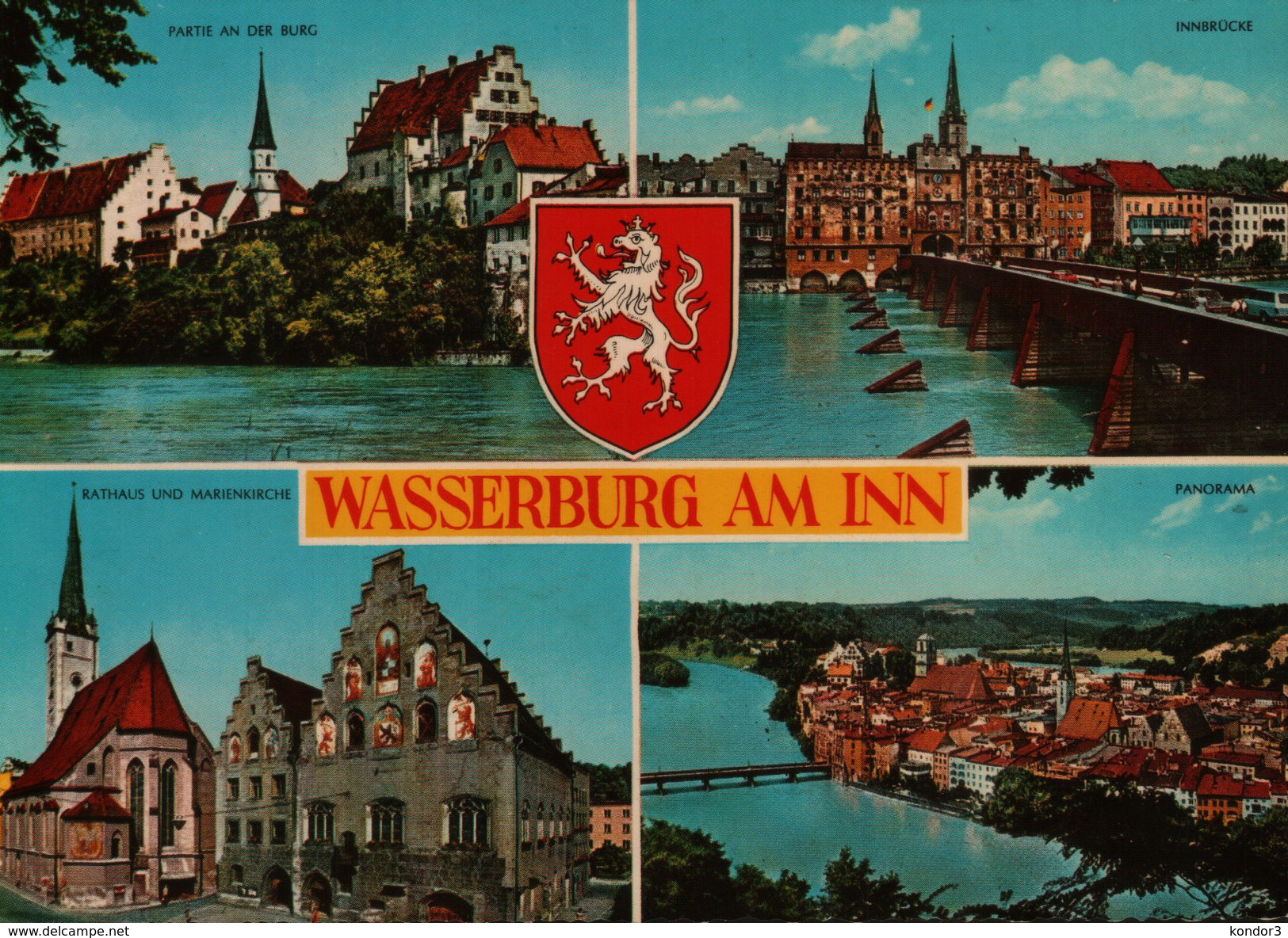 Wasserburg. Mehrbildkarte - Wasserburg (Inn)