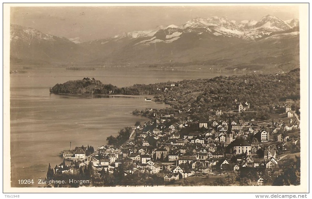 Schweiz, 1926, Horgen, Zürichsee Nach Steffisburg, Siehe Scans! - Steffisburg