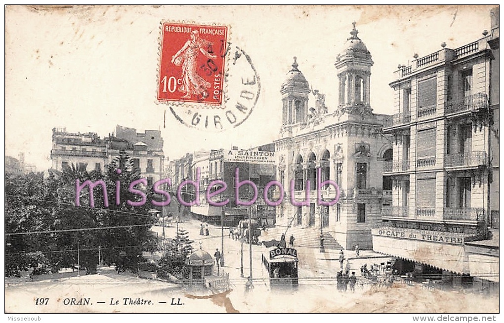 ORAN - ALGERIE - lot de 50 CPA - toutes les cpa sont scannées  -