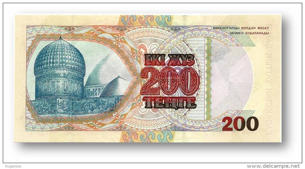 KAZAKHSTAN - 200 Tengé 1999 - Pick 20.a - Unc. - Serie &#1041;&#1050; - Al-Farabi - Kazakhstan