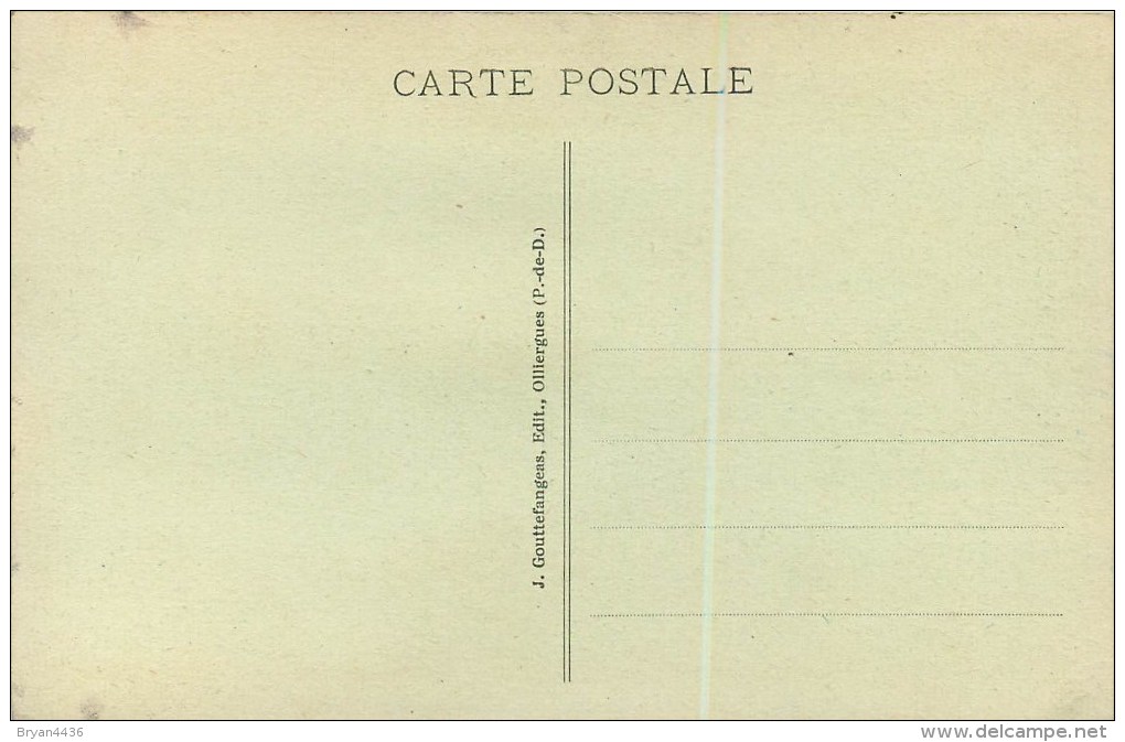 63 - PONT DE DORE - AVENUE DE LA GARE - VUE PEU COURANTE - Autres & Non Classés