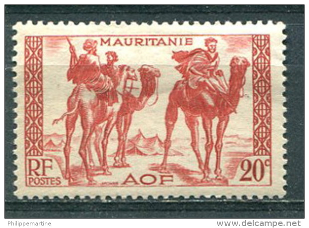 Mauritanie 1938 - YT 79* - Neufs