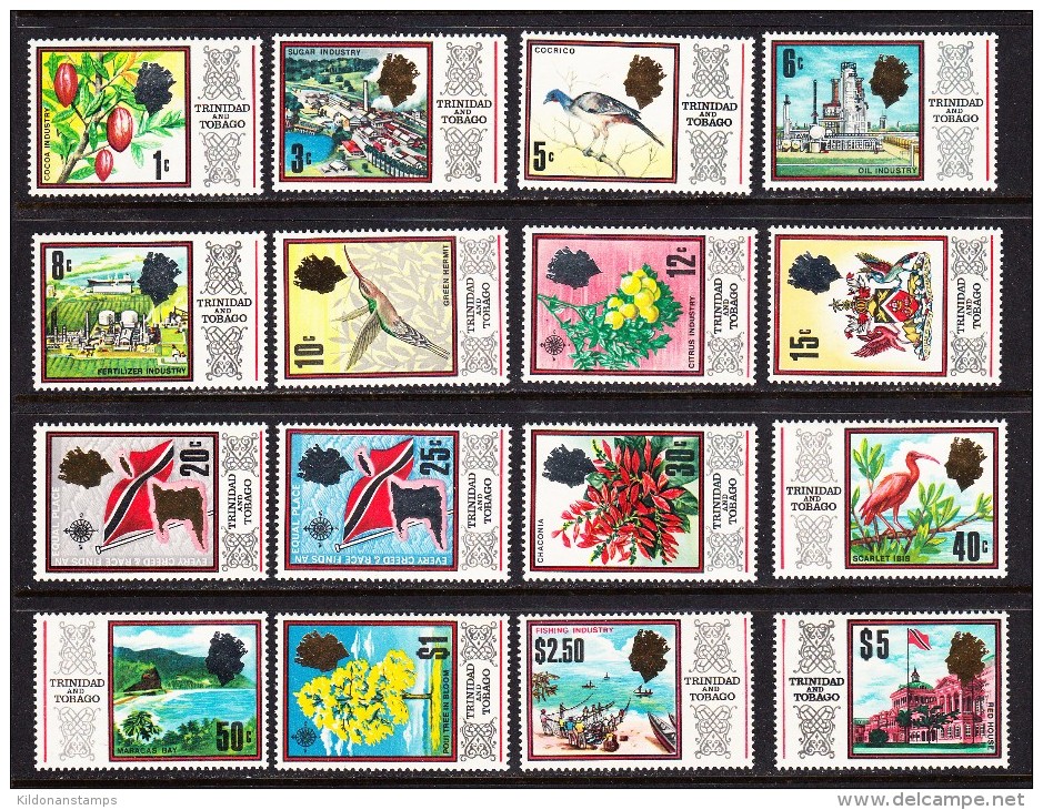 Trinidad & Tobago 1969-72 Mint Mounted, Sc# 144-154, SG 339-354 - Trinidad & Tobago (1962-...)
