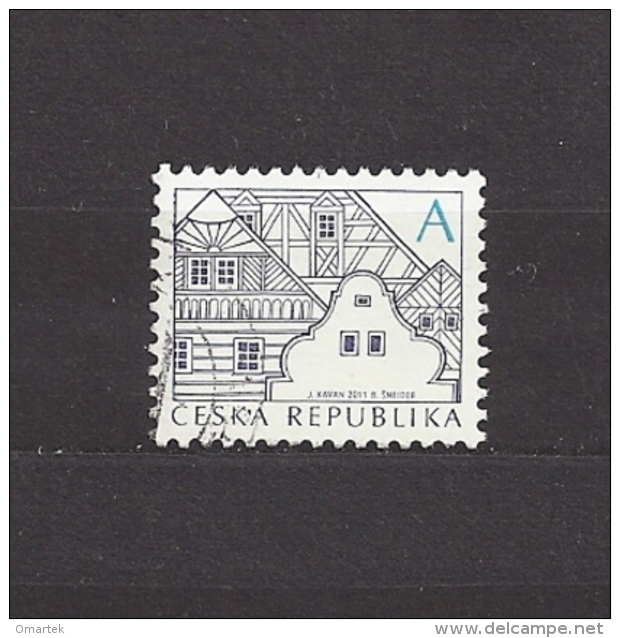 Czech Republic  Tschechische Republik 2012 ⊙ Mi  752 Sc 3491 Folk Architecture A .  C.4 - Oblitérés