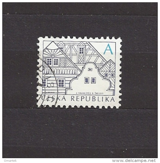 Czech Republic  Tschechische Republik 2012 ⊙ Mi  752 Sc 3491 Folk Architecture A .  C.6 - Gebraucht