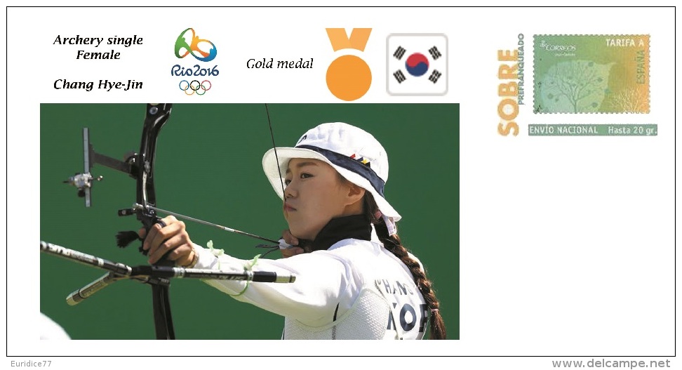 Spain 2016 - Olympic Games Rio 2016 - Gold Medal Archery Female South Korea Cover - Otros & Sin Clasificación