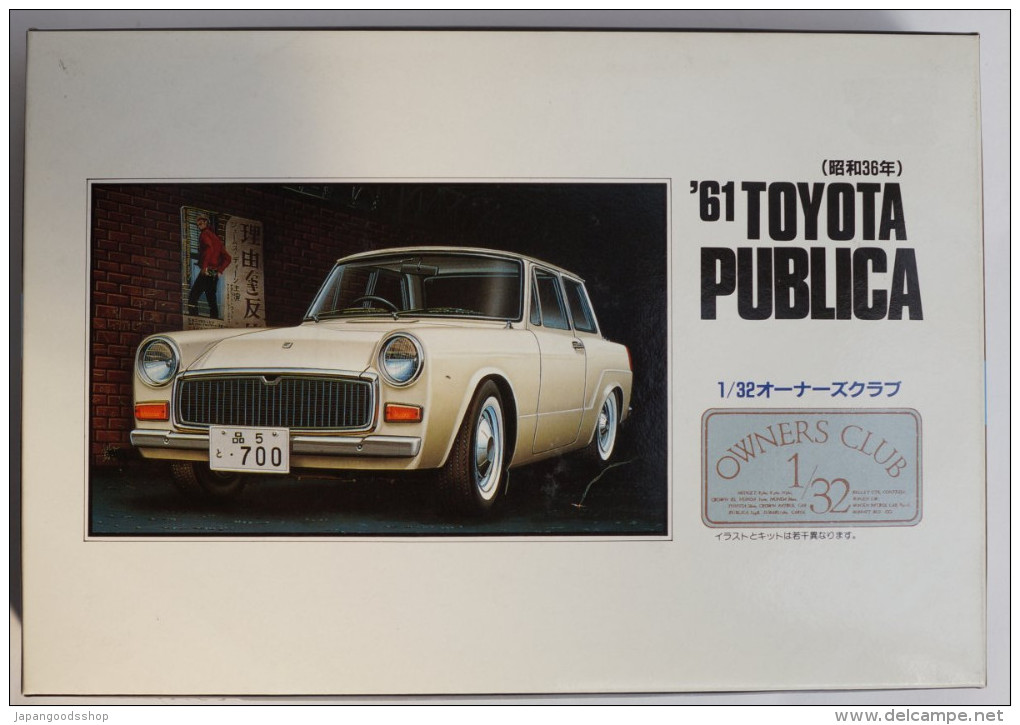 '61 Toyota Publica 1/32  ( ARII ) - Automobili
