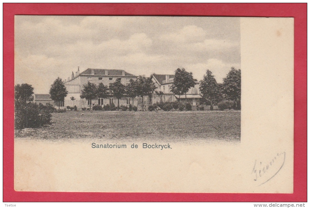 Bokrijk - Sanatorium - 190?  ( Verso Zien ) - Genk