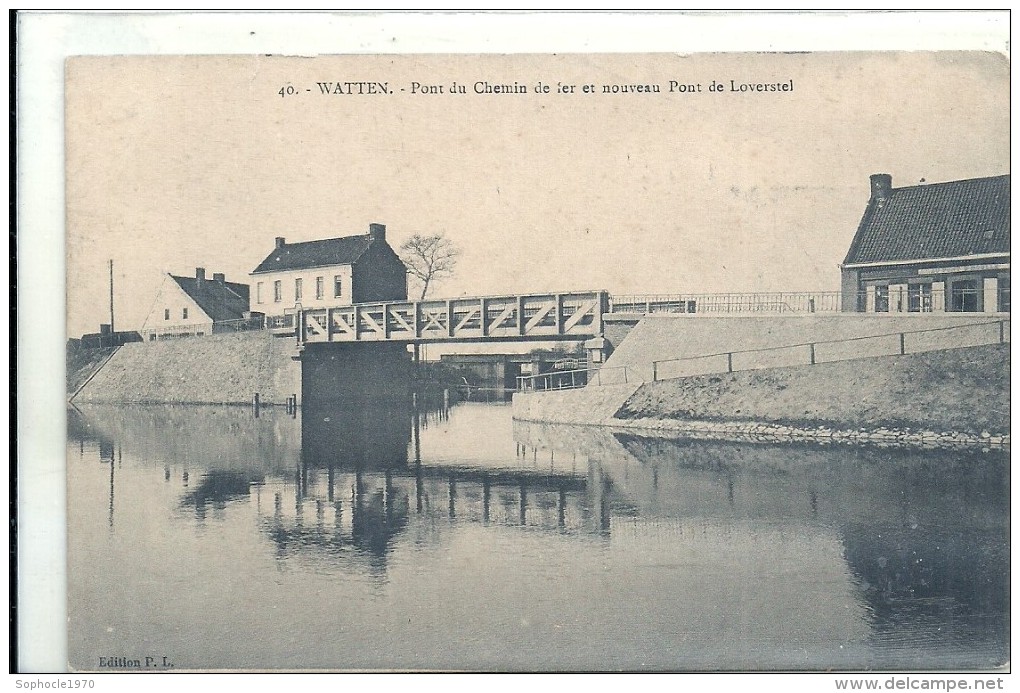NORD - 59  - WATEN Canton De Wormhout - 2500 Hab -Pont De Chemin De Fer Et Nouveau Pont De Lowerstel - Wormhout