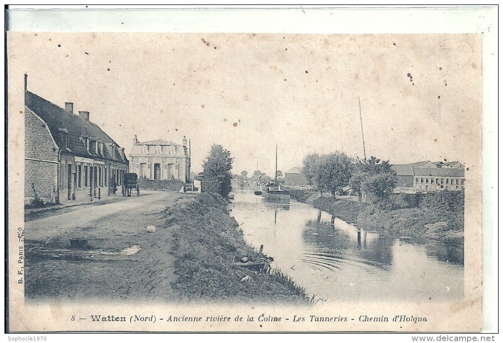 NORD - 59  - WATEN Canton De Wormhout - 2500 Hab - Ancienne Rivière De La Colme - Les Tanneries -Chemin D'Holque - Wormhout