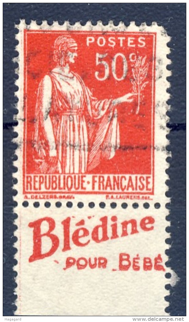 #(159) France Advertising Appendege. BLÉDINE. Yvert 283 III. Braun 719. Used - Other & Unclassified