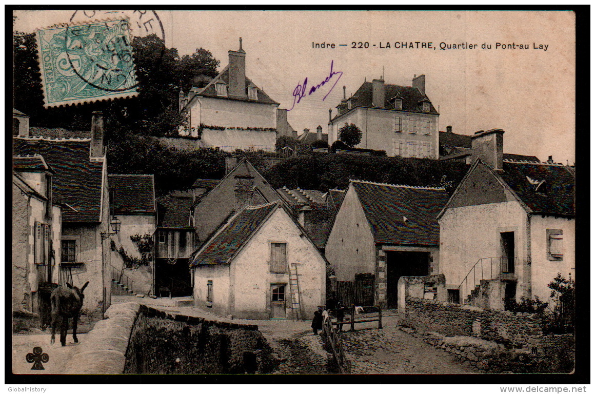 DC2026 - LA CHATRE - QUARTIER DU PONT AU LAY - La Chatre