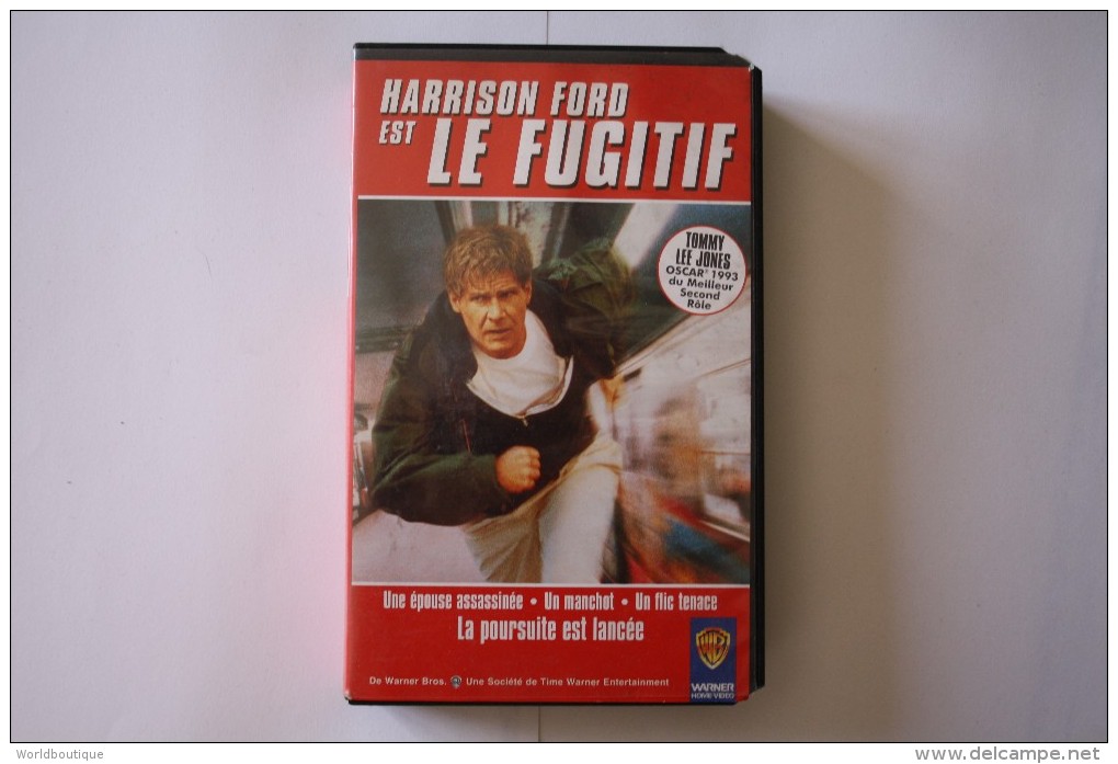Cassette Video LE FUGITIF - Action, Aventure