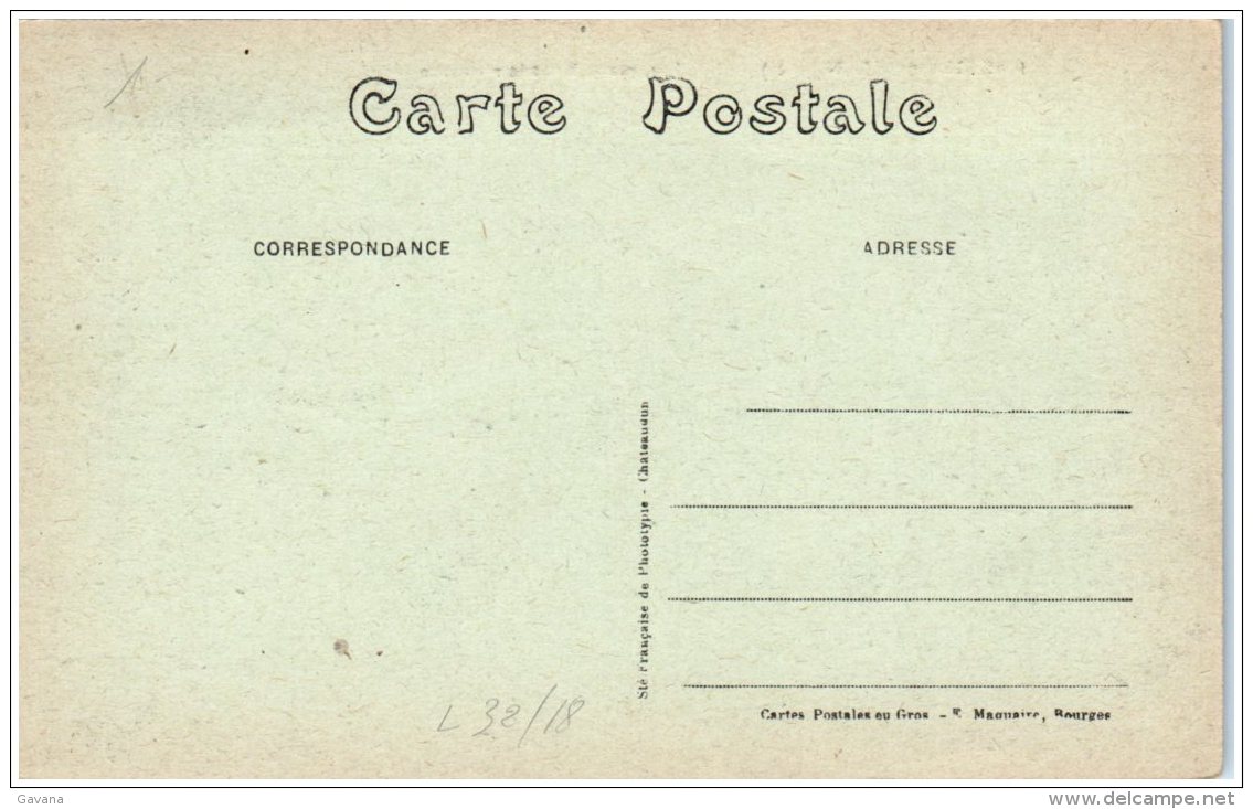 18 DUN-sur-AURON - L'église, Partie Romane Restaurée   (Recto/Verso) - Dun-sur-Auron