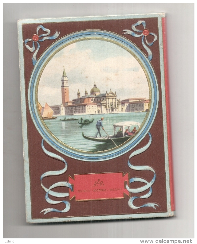 VENEZIA ARTISTICA - Dépliant Fermé 17cmX12cm 20 Vedute Plan - Excellent état PARFAIT - Venezia