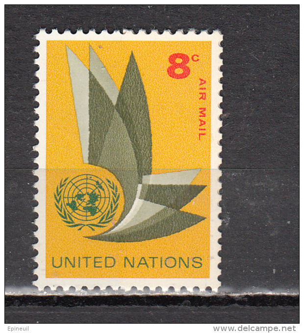 NATION UNIES * YT N° AVION 9 - Poste Aérienne