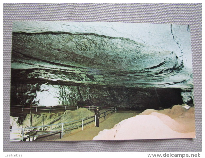 The Rotunda, Mammoth Cave National Park. This Mammoth Cavern Room, 140 Ft. Below The Surface, Has A Circular..... - Mammoth Cave