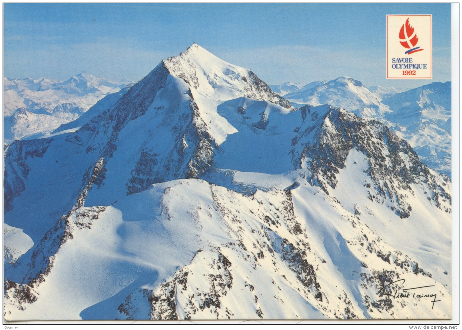 Savoie Olympique 1992 - En Vanoise Le Mont Pourri (n°1992/9 Tairraz - André - Neuve) - Altri & Non Classificati