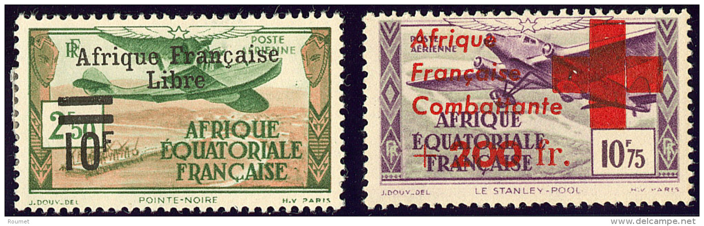 Poste Aérienne. Nos 20, 29, Gomme Coloniale. - TB - Other & Unclassified