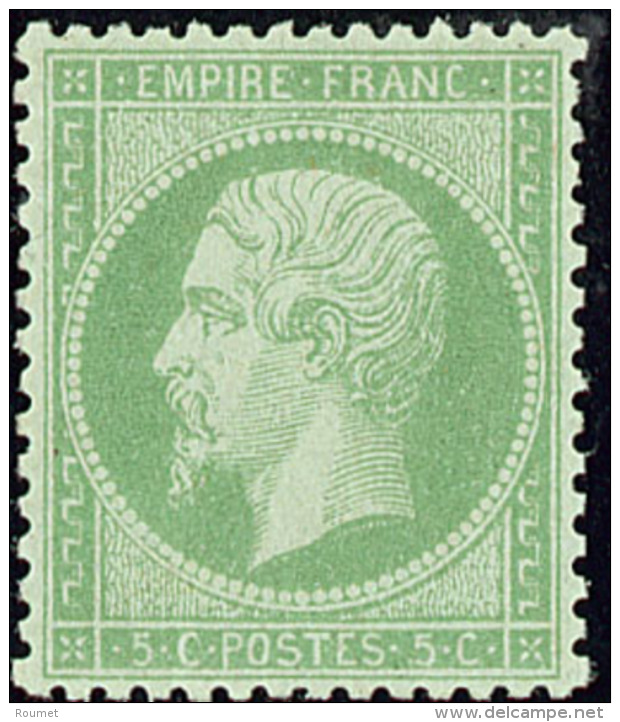 No 20, Vert Jaune, Très Frais. - TB - 1862 Napoleon III
