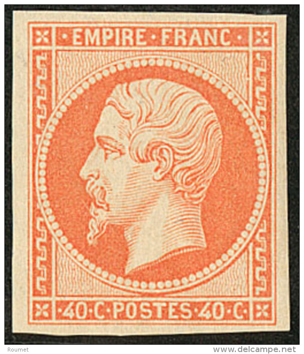 No 16, Orange, Superbe. - RR - 1853-1860 Napoleon III