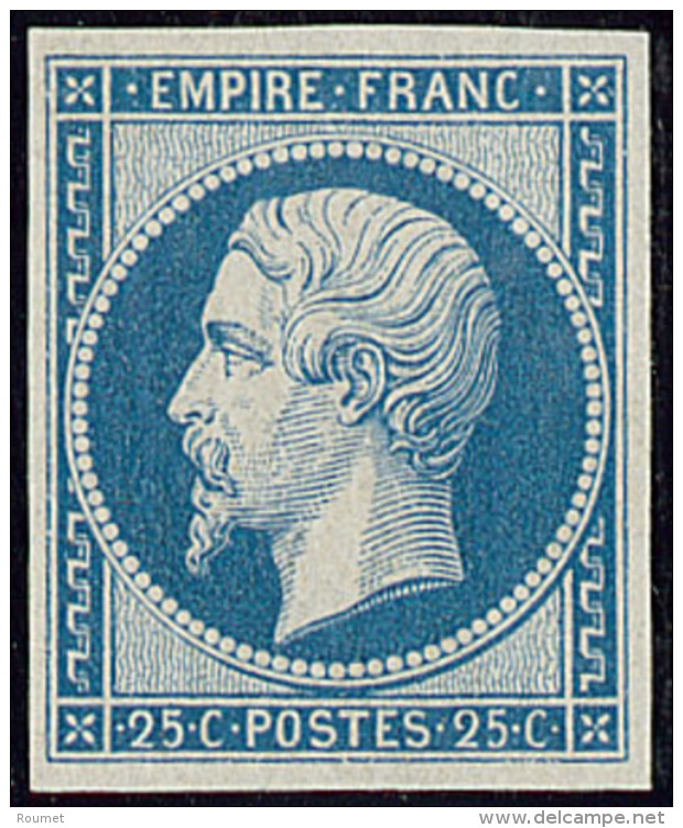 No 15, Bleu, Superbe. - RR - 1853-1860 Napoleon III