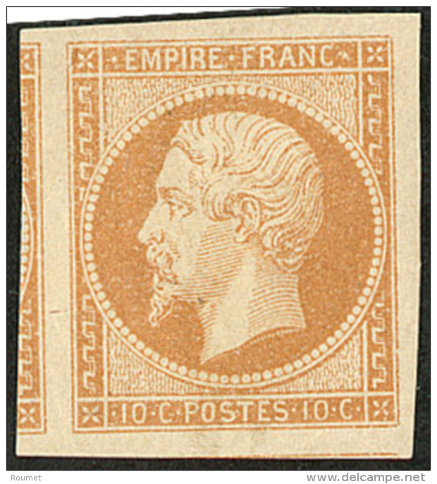 No 13I, Deux Voisins, Forte Charnière Mais Très Frais Et TB - 1853-1860 Napoleon III