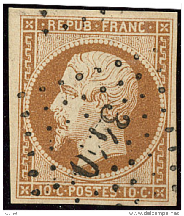 No 9c, Obl Pc 3440. - TB - 1852 Louis-Napoleon