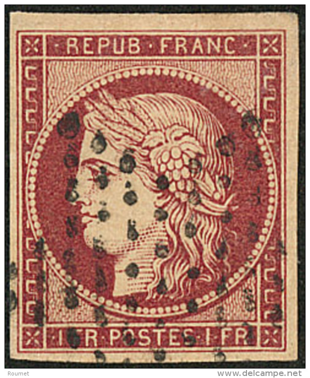 No 6, Obl étoile. - TB - 1849-1850 Ceres