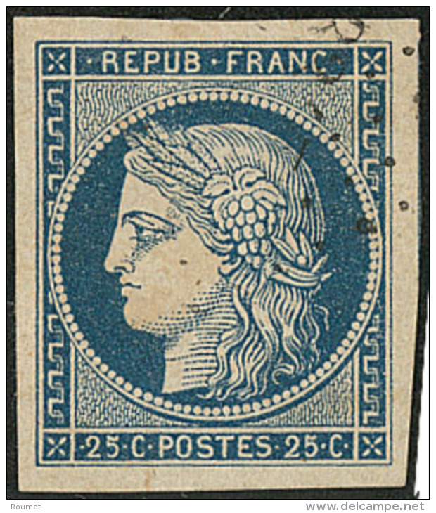 No 4, Un Voisin, Nuance Foncée, Ex Choisi. - TB - 1849-1850 Ceres