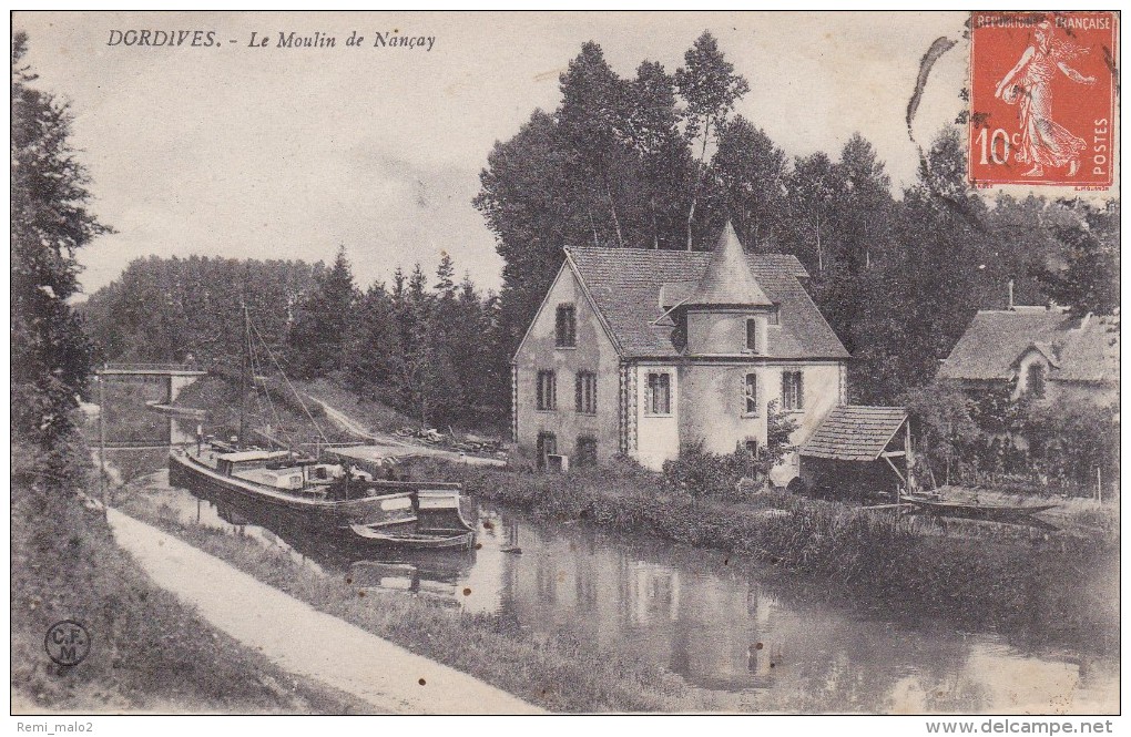 CARTE POSTALE     DORDIVES 45    Le Moulin De Nançay - Dordives