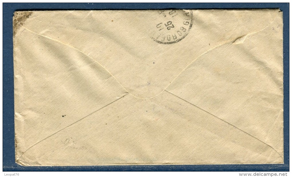 Grande Bretagne - Enveloppe En Franchise En 1918 Pour La France Avec Contrôle Postal   Voir 2 Scans - Réf. S 96 - Marcophilie