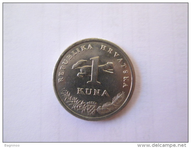 CROATIA 1 Kuna 2004  10 Years Anniversary Of Independence 1994 - 2004 # 4 - Croazia