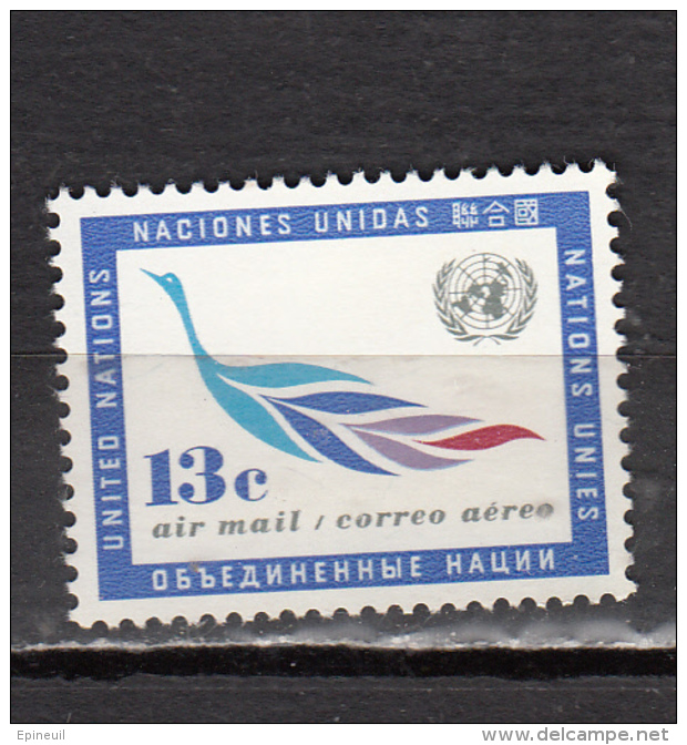 NATIONS UNIES * YT N°AVION 11 - Poste Aérienne