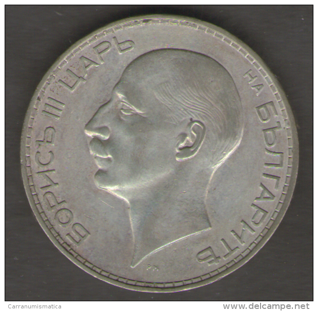 BULGARIA 100 LEBA 1937 AG SILVER - Bulgaria