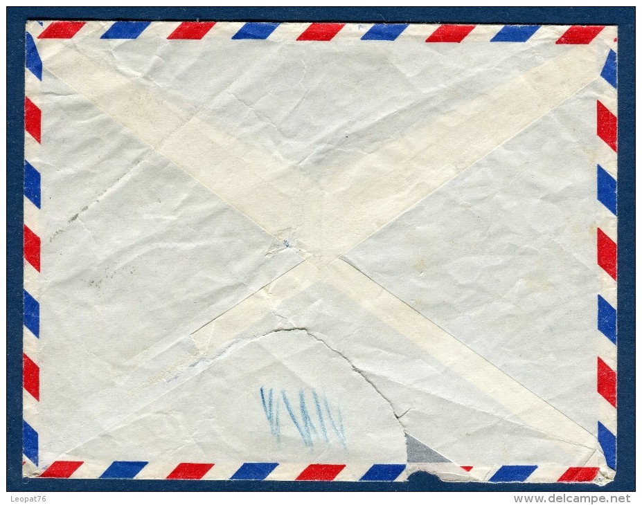Egypte - Enveloppe Pour Marseille En 1953 Avec Cachet Paquebot Port Saïd   Voir 2 Scans - Réf. S 129 - Briefe U. Dokumente