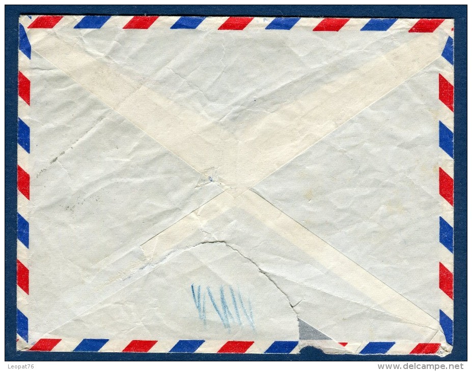 Egypte - Enveloppe Pour Marseille En 1953 Avec Cachet Paquebot Port Saïd   Voir 2 Scans - Réf. S 129 - Cartas & Documentos