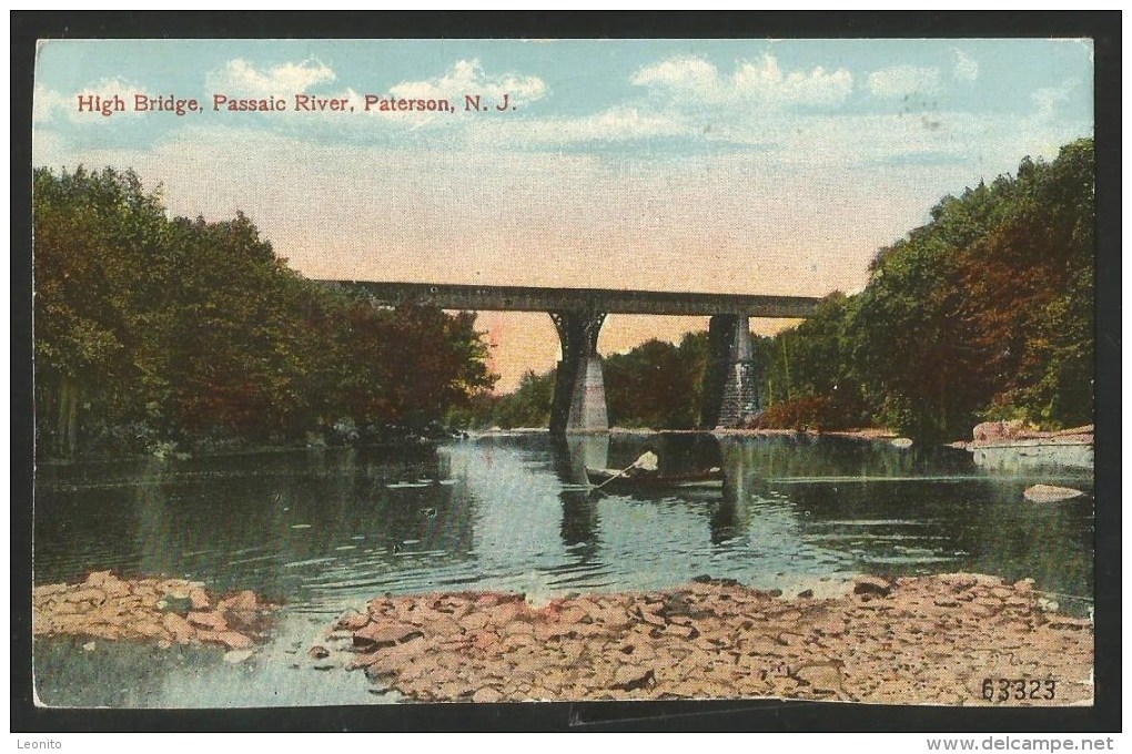 PATERSON New Jersey High Bridge Passaic River - Paterson