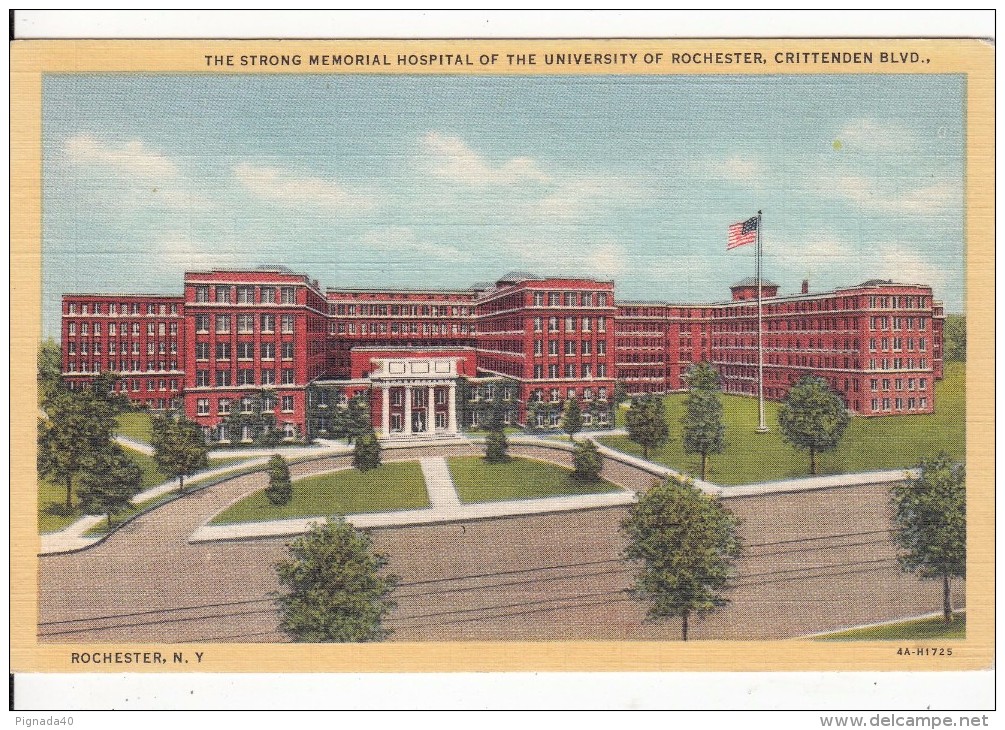 G , Cp , ÉTATS-UNIS , ROCHESTER , The Strong Memorial Hospital Of The University - Rochester